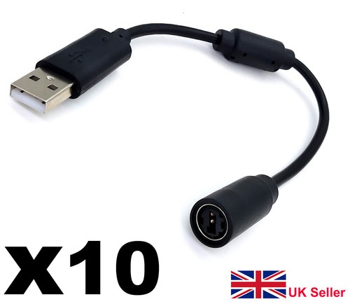 10x xbox 360 - cavo, staccabile