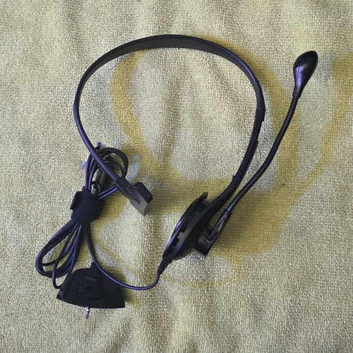 Xbox 360 nero - nero, auricolare