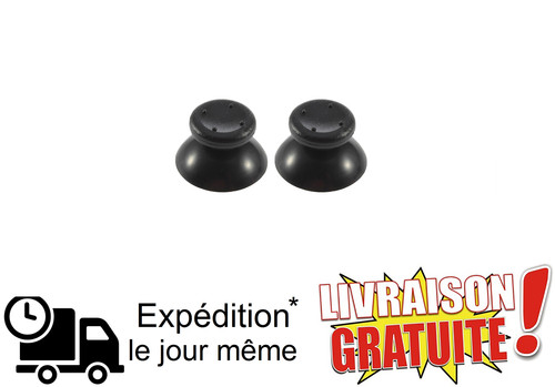Lot joystick noir manette - 2,