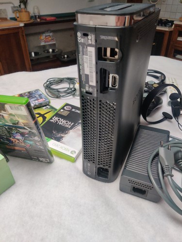 Console xbox 360 black - console,